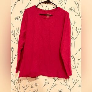 Faded Glory 100 % cotton long sleeve women’s shirt. Size XXL / 2XG (20)